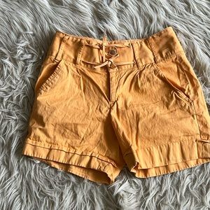 Peach orange Banana Republic shorts